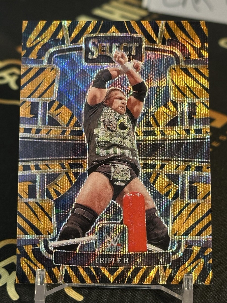 2024 Panini Select WWE TRIPLE H - Concourse Tiger Prizm SSP #85