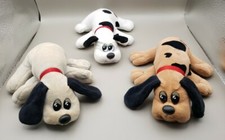 Vintage Lot Of 3 1986 Tonka Pound Puppies