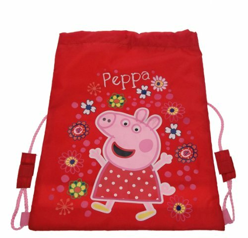 Peppa Pig Paradise Girls Trainer Gym Pe Sports Kit Tidy Drawstring Bag New - Picture 1 of 1