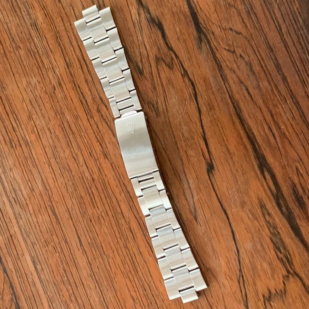 ROLEX OYSTER BRACELET 78350 19MM ENDPIECES 557 CODE P5 - 11 ROLEX OYSTER BRACELET 78350 19MM ENDPIECES 557 CODE P5 - 11