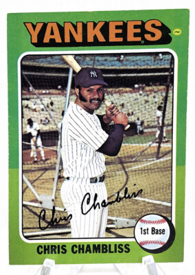 1975 Topps Chris Chambliss #585