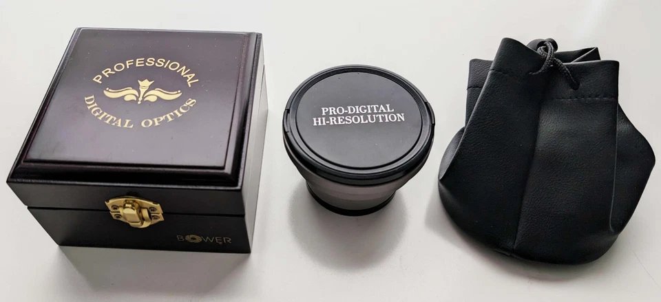 BOWER High Resolution Pro Super Wide Digital Lens Macro Crystal Optics 0.5x Case - Image 2 of 4