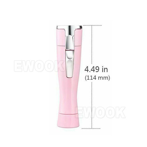 Women’s Facial Electric Shaver Hair Remover Trimmer Body Face Leg Bikini Armpit - Picture 4 of 9