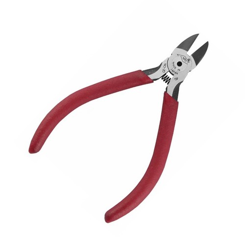 Japón MTC-2D Joyería Alicates de Corte Diagonal Rojo PVC Mango Alicates con Resorte - Imagen 2 de 10