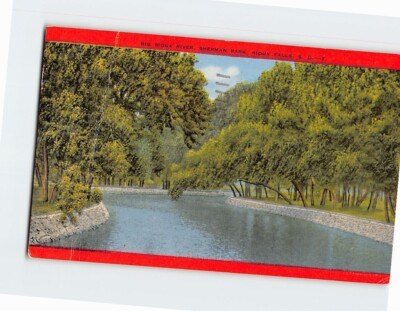 #ad Postcard Big Sioux River Sioux Falls South Dakota USA $4.95