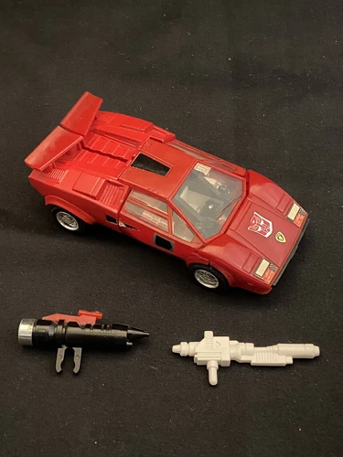 Sideswipe Vintage 1985 G1 Transformers Hasbro Action Figure