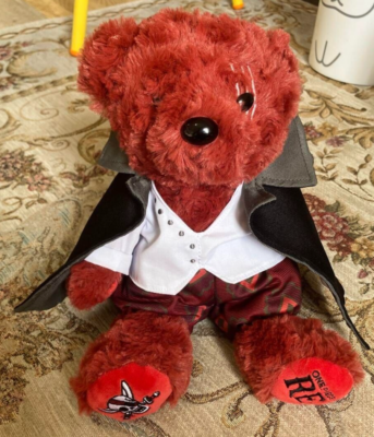 ONE PIECE Film RED Shanks Bear Plush doll Seven Net Limited No Box
