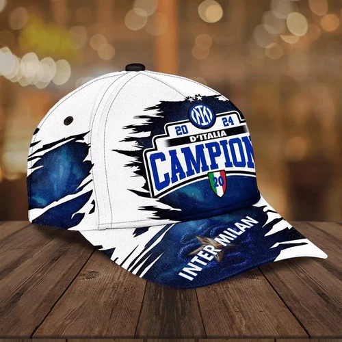 2024 D’Italia Campioni Inter Milan Cap