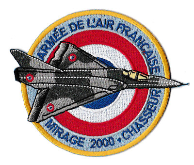 Patch Mirage 2000 PISTARD ACADEMY Armée de L' Air French Air Force