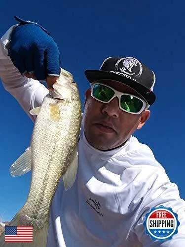 BASSDASH Astro Fishing Gloves Men’s Women’s Fingerless Gloves for Game Fishin - Image 4 of 4