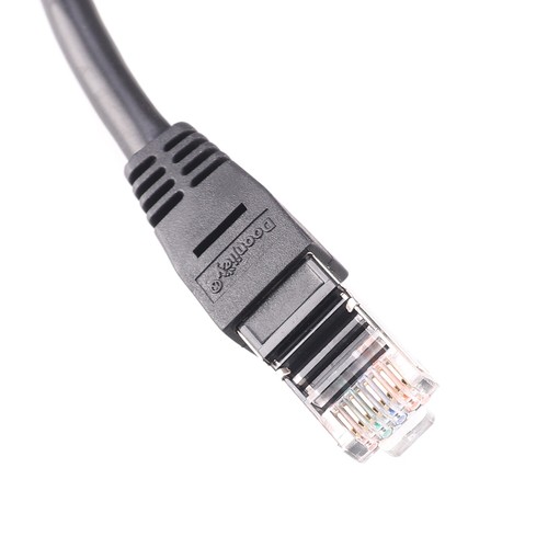 1 Stecker auf 2 Buchsen RJ45 Ports Cat7 Ethernet Netzwerk Verlängerungskabel Adapter - Bild 4 von 6