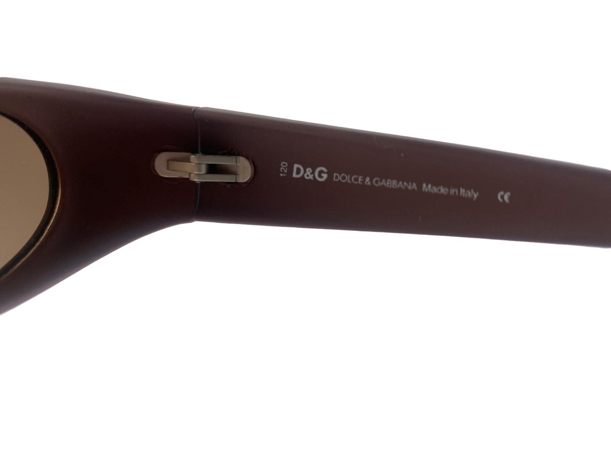 VINTAGE ICONIC DOLCE & GABBANA DG 2026 MATTE BLACK & BROWN VINTAGE ICONIC DOLCE & GABBANA DG 2026 MATTE BLACK & BROWN