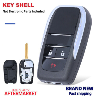 Upgraded Flip Remote Key Shell Fob for Toyota Rav4 4Runner Corolla ...
