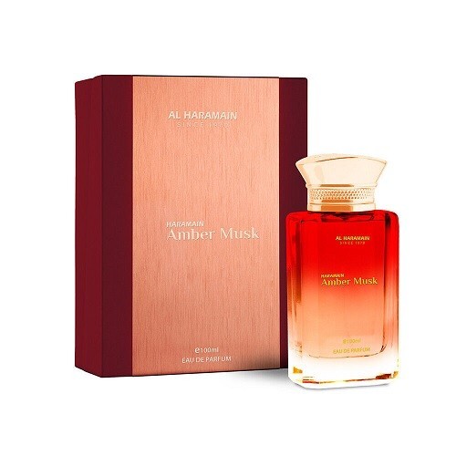 AL HARAMAIN AMBER MUSK 100ML EAU DE PARFUM SPRAY BRAND NEW & SEALED - Image 2