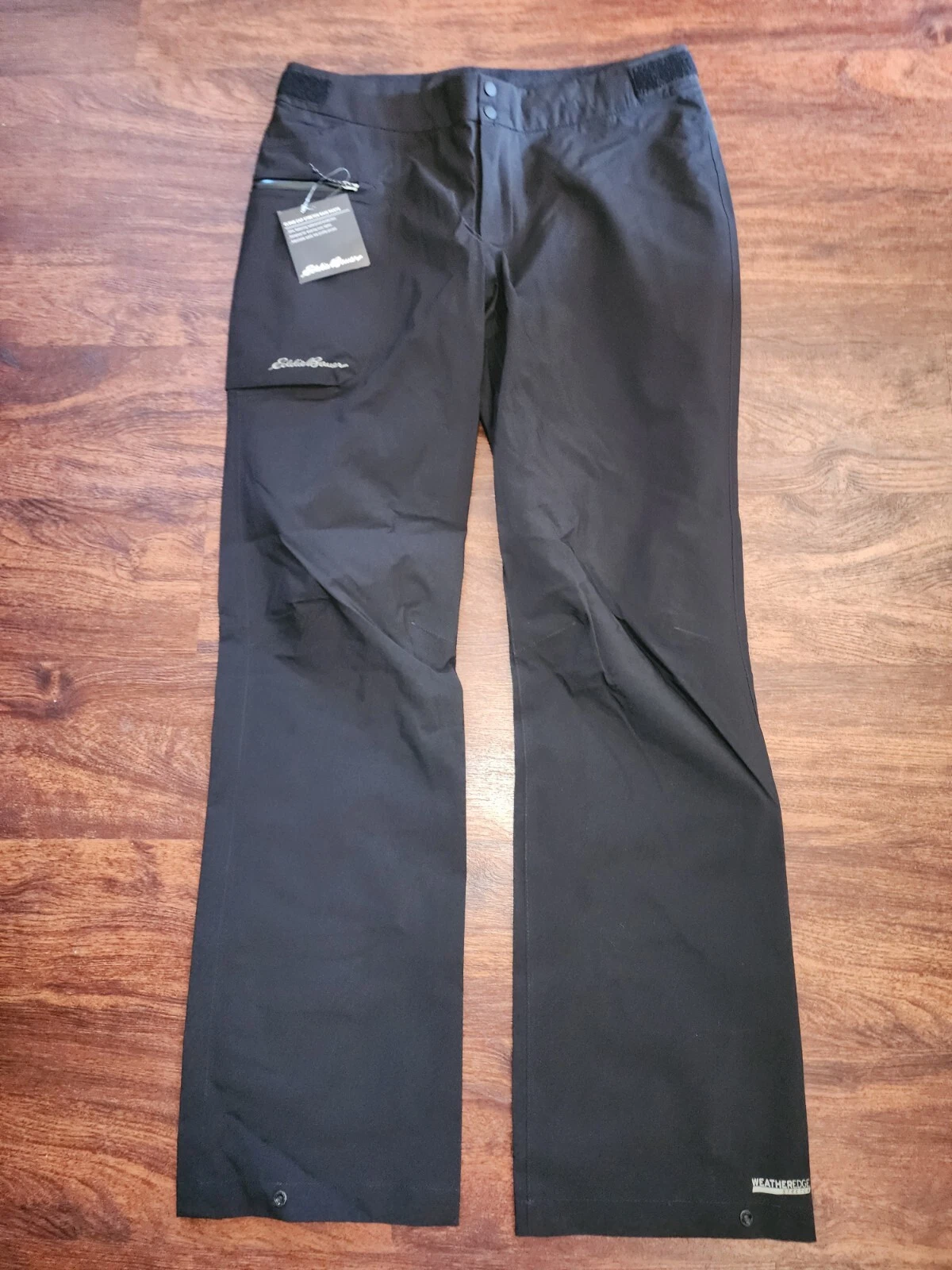 EDDIE BAUER WOMEN'S CLOUD CAP STRETCH RAIN PANTS , SLIM, FLATTERING...