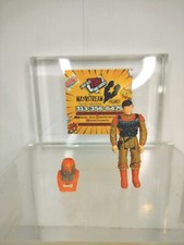 VTG 1985 KENNER M.A.S.K. BRUCE SATO w/ LIFTER MASK Rhino Driver 
