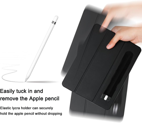 Kompatibler Apple Pencil Halter Aufkleber (1. und 2. Gen), Elastischer Lycra Stylus P - Bild 3 von 12