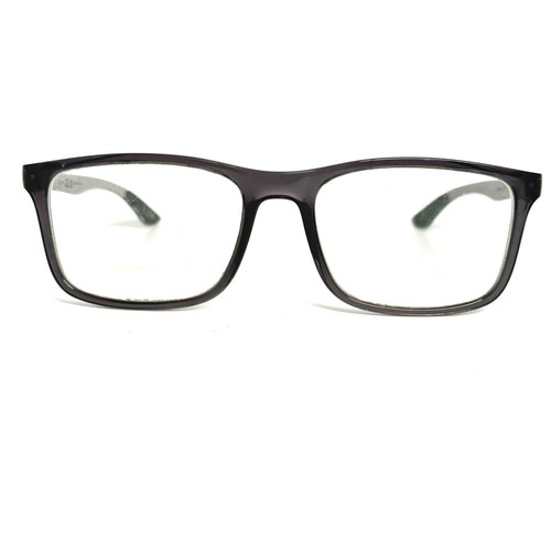 Ray-Ban RB8908 8061 Carbon Fibre Eyeglasses Frames Grey 55-18-145 Mens Womens
