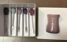 Le Creuset Food Pick & Small Jar Set Maison de Paris Collection Stoneware