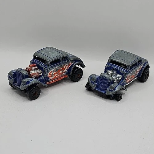 1982 Matchbox '33 Willys Street Rod 313 - 1/64 Scale Die Casts Vintage Toy Cars