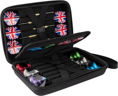 Dart Tasche: Darttasche Für 12 Darts Und Weiteres Dart-Zubehör, Tragbar Und Lang