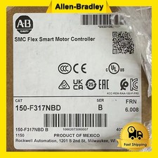 NEW AB 150-F317NBD Ser B SMC Flex Smart Motor Controller 150F317NBD