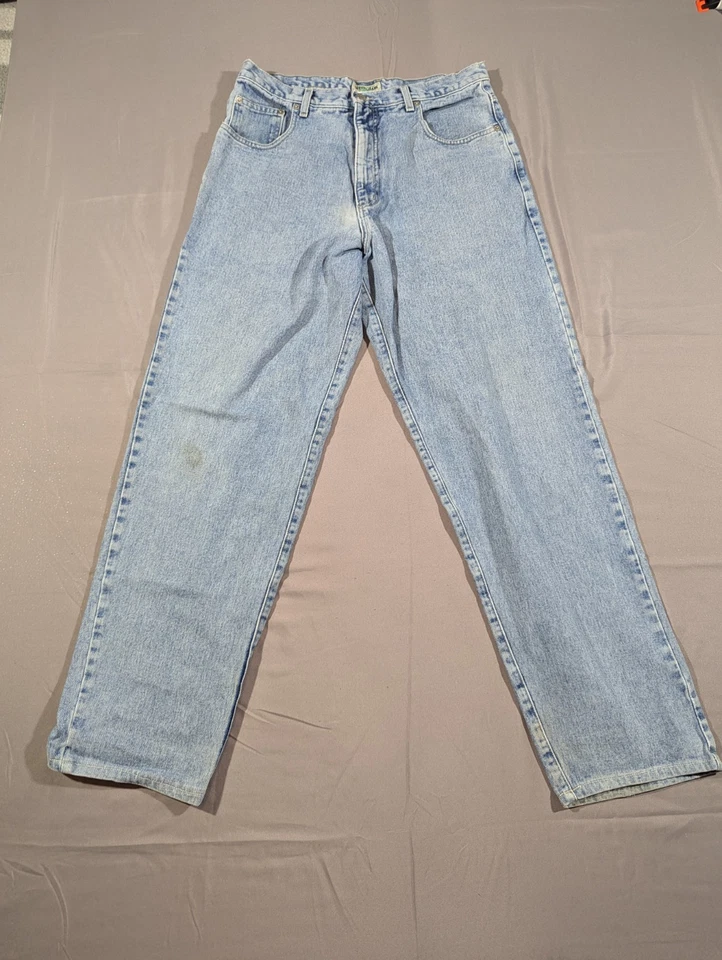 Vintage Guess Jeans 80's/90s Men's Classic Straight Leg Green Label Sz 34x34 USA - Image 2 of 4
