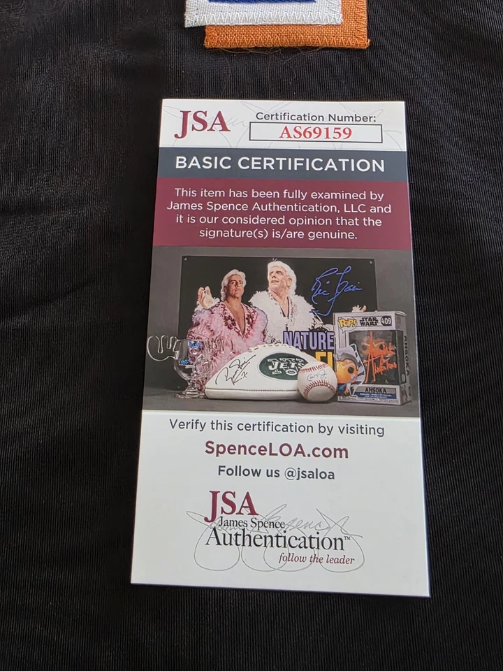 Mookie Wilson Autographed/Signed Jersey JSA COA Custom Black Jersey - Image 4 of 4