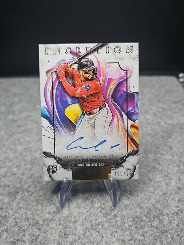 2025 Topps Inception - Carlos Narvaez #RESA-CNA Rookie Autograph /299