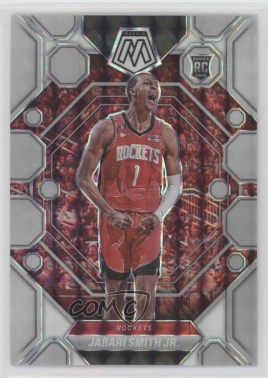 2022 Panini Mosaic Rookies White Prizm /25 Jabari Smith Jr #239 Rookie RC 1gs7