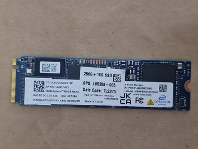 Intel Optane H10 16GB + 256GB 2280 M.2 NVMe Solid State Drive SSD