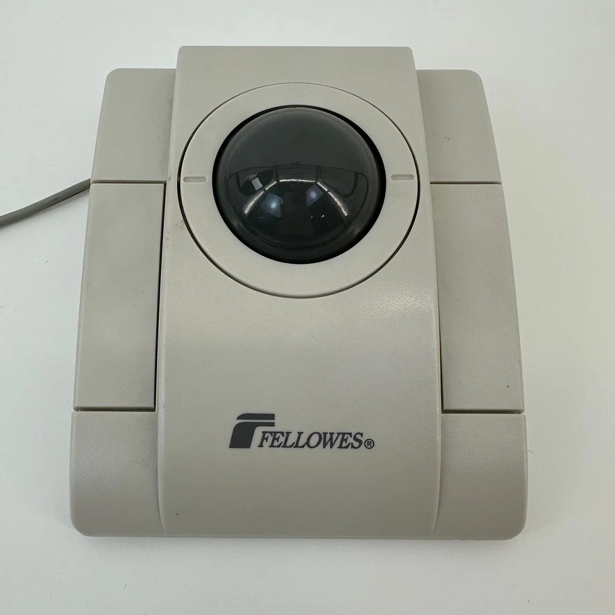 Vintage Fellowes Trackball Mouse RSG 108F Wired PS2 Computer Peripherals - Image 2 of 4