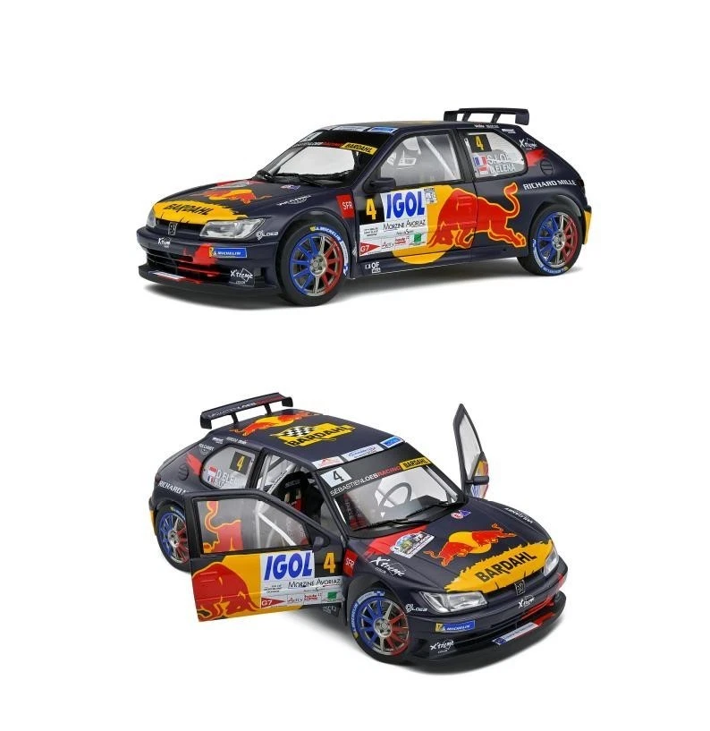 Peugeot 306 Maxi Rallye Loeb 2021 1/18 Solido Neuf Boite d'origine - Photo 2/4