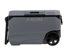 Igloo MaxCold Latitude 90-quart Roller Cooler, 137 Can Capacity, Free Shipping.