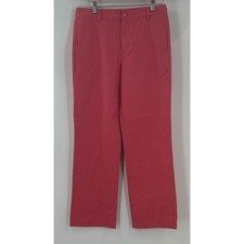 Vineyard Vines Kids Boys Size 18 Chino Pants Coral Pink Cotton Twill Trousers