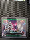 2025 Topps Chrome Cosmic Star Culsters Cam Ward Caleb Williams Green /75