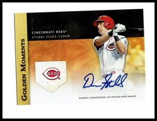 2012 Topps #GMA-DS Drew Stubbs Golden Moments Autographs