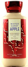 Bath Body Works WINTER CANDY APPLE Body Lotion Cream Moisturizer 8oz