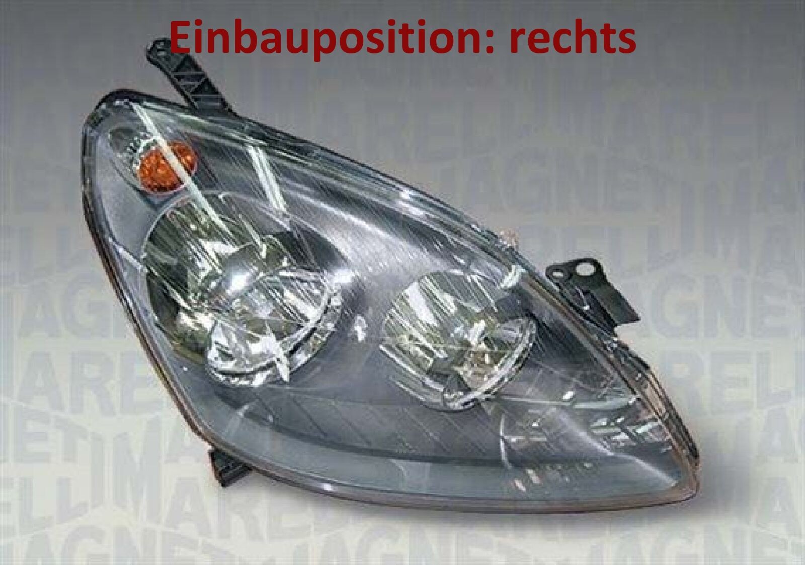 MAGNETI MARELLI 710301214204 Hauptscheinwerfer rechts Scheinwerfer für Opel
