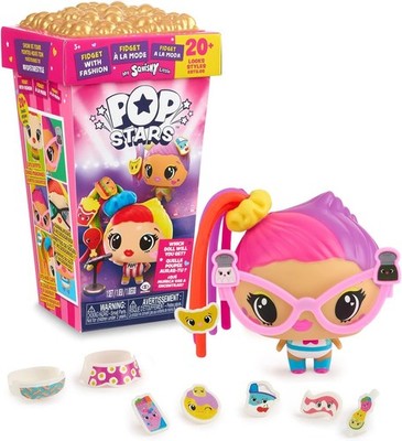 NEW My Squishy Little Pop Stars (Pink) Surprise Doll w Outfits & Accessories Toy