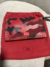 Valentino Garavani Rockstud Camo Clutch/Wrist...