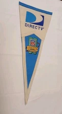 DIRECTV NFL SUNDAY TICKET Advertisement Pennant 15" Winning Streak Felt Banner 