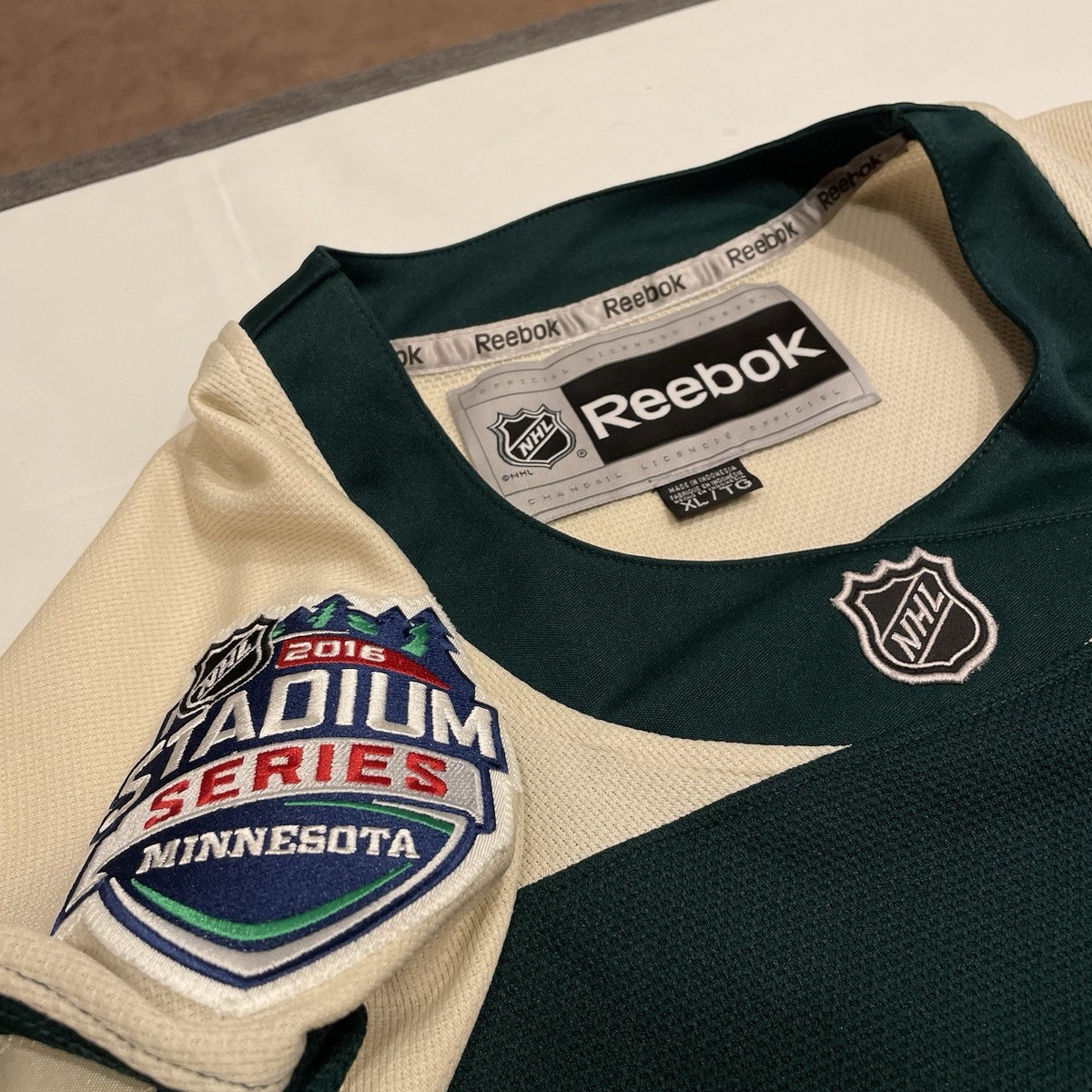 Reebok Devan Dubnyk Minnesota Wild 2016 NHL Stadium Series Jersey