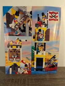 LEGO 6263 Imperial Outpost Instructions Manual ONLY Pirates Vintage