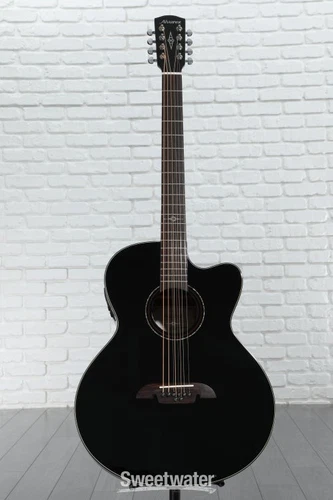 Alvarez ABT60CE Artist Series 8-string Baritone Acoustic-electric Guitar - Black