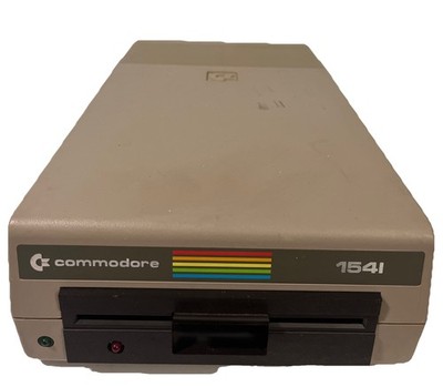 Vtg. Commodore 1541 Single Drive Floppy Disk No Cords Or Cables UNTESTED AS IS
