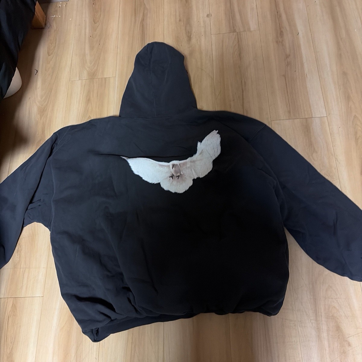 Yeezy Gap Engineered by Balenciaga Dove Hoodie 'Washed Black' | eBay