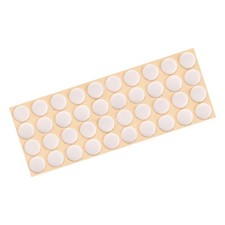 40 x Round Mouse Feet 0.6mm for Gaming Mouse Feet Replacement Light Gray