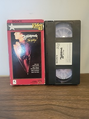 Fourplay by Whitesnake (VHS 1983 Sony) David Coverdale~Video 45~Here I Go Again