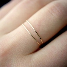 Couple Ring Thin Stainless Steel Round Pave Wedding Engagement Wedding Jewelry